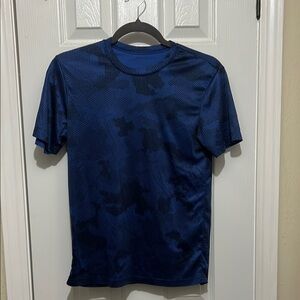 Boy's Blue Camouflage Shirt